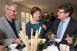 Patrick, Martine en Jan, duidelijk aan het genieten.