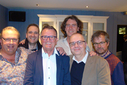 Met enkele collegas uit het filiaal te Brugge.<br>van links naar rechts: Marnix, Vincent, Sven, Francky, en Johan.